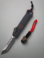 Heretic Hydra V3 Predator w/ Two Tone Tanto MagnaCut & Silver/Copper Harding Bead OTF Single Action