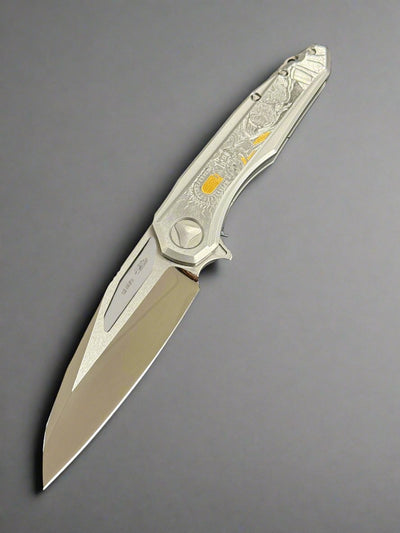 Pre Owned Marfione Sigil Mirror Polish Custom Jody Mueller Lasered 1 Off Like New