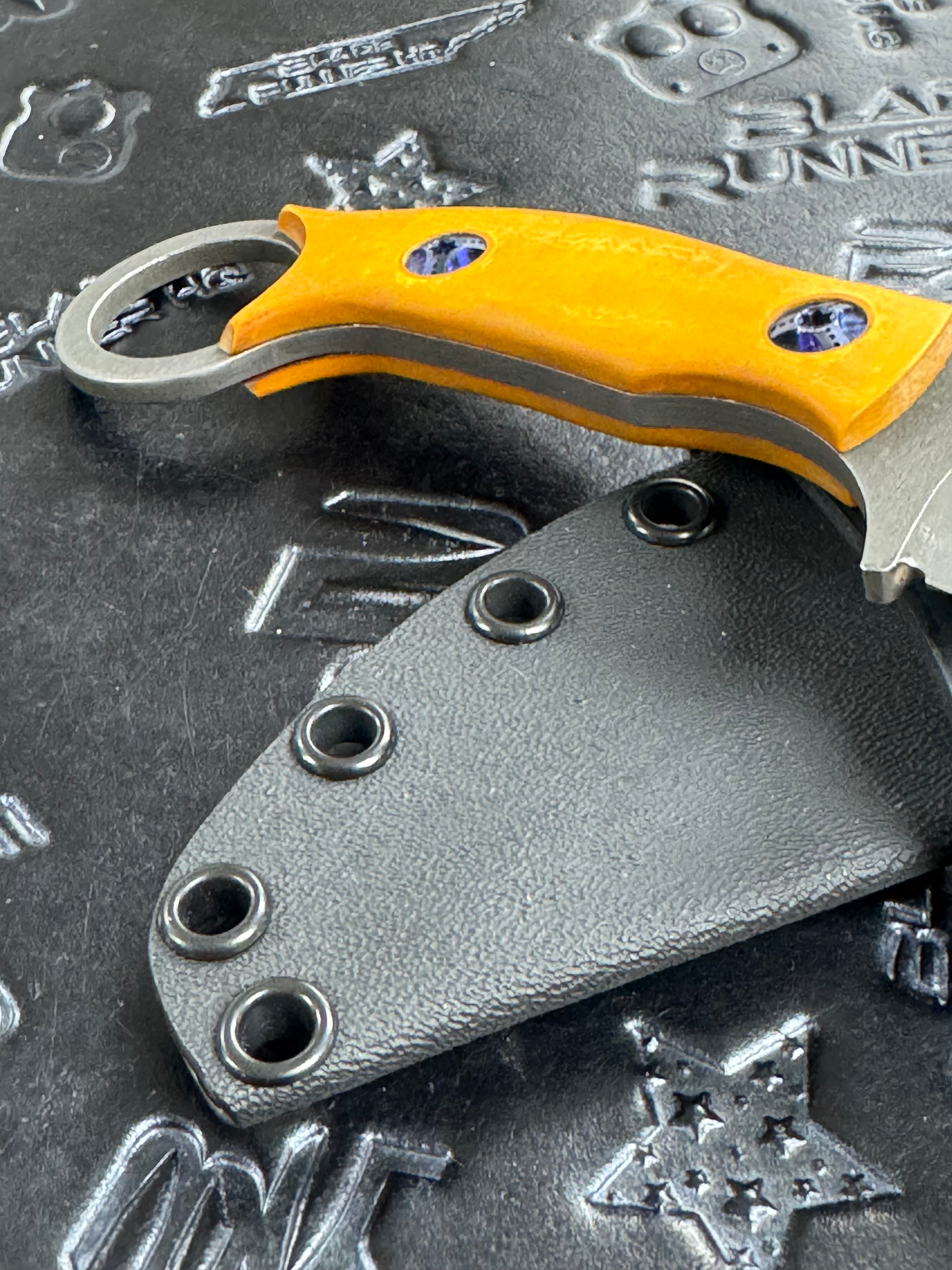 McCoy BladeWorks Cyrax Fixed Karambit S35vn Westinghouse Micarta