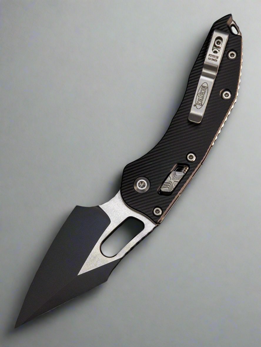 Microtech Stitch Ram Lok S/E Fluted Aluminum Standard 169RL-1 FL
