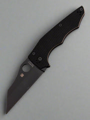 Spyderco YoJumbo Compression Lock Knife Black G-10 (4" Black) C253GPBBK