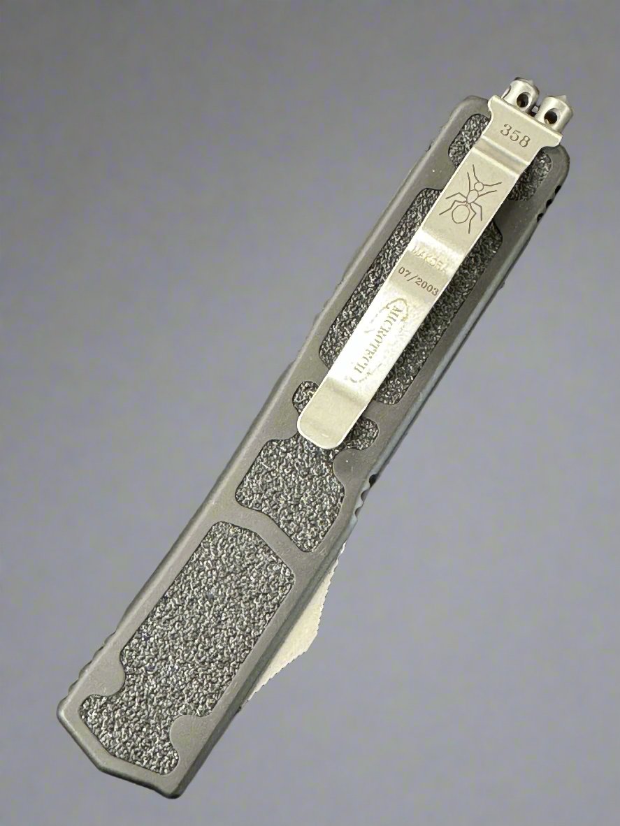 Pre Owned Vintage Microtech D/E Tactical Makora Flat Body