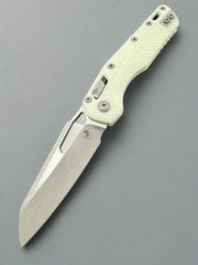 Microtech Knives MSI RAM LOK White Polymer & M390MK Apocalyptic Standard 210T-10 APPMWH