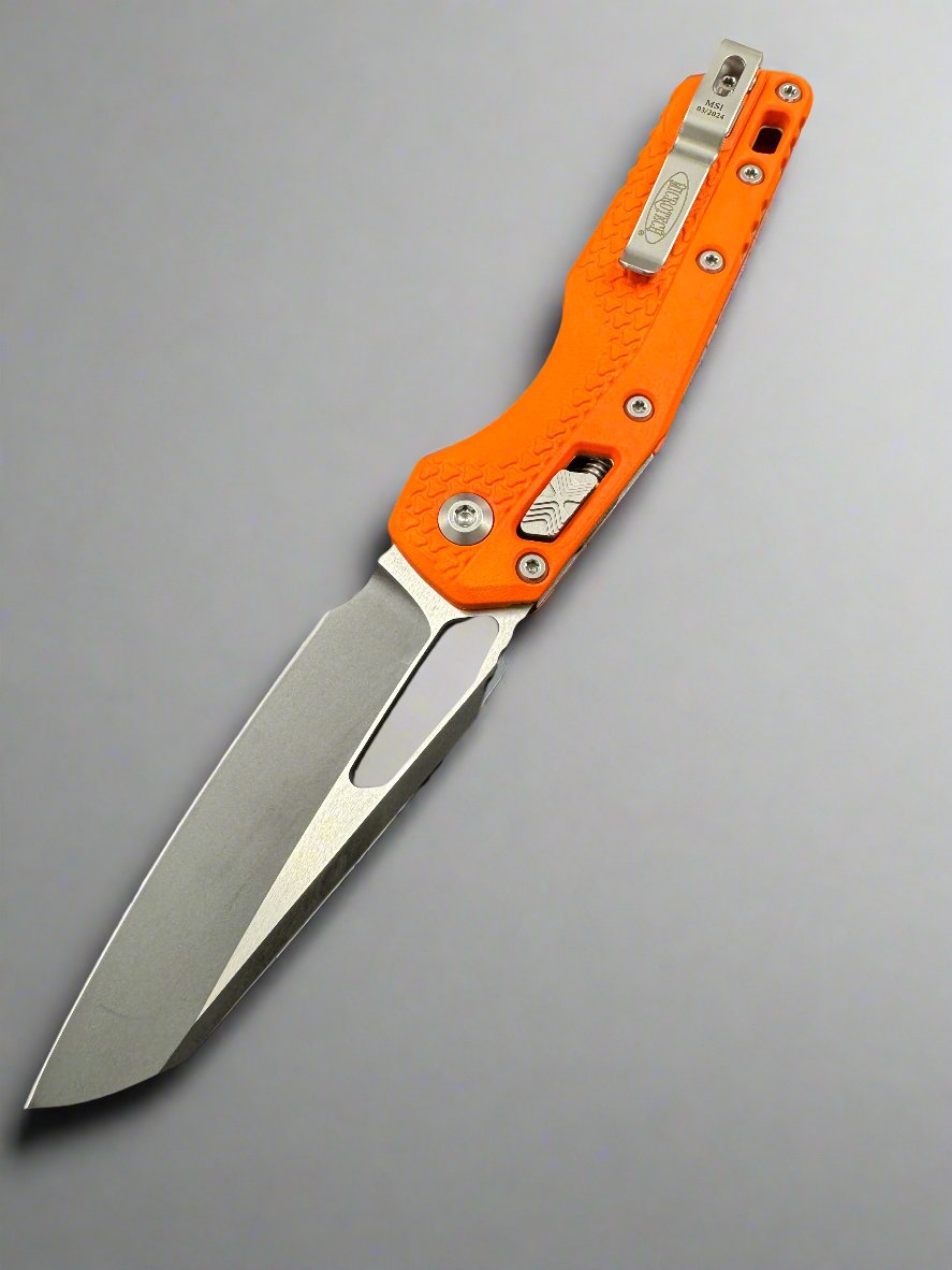 Microtech MSI Ram-Lok Knife Orange Polymer (3.9" Black) 210T-1 PMOR