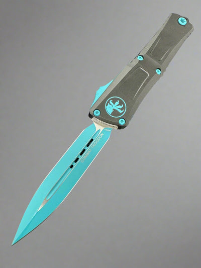 Microtech Knives Combat Troodon Gen III Turquoise Double Edge 1142-1 TQSK