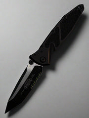 Microtech 161-2T SOCOM Elite T/E-M - Black Handle - Black Blade - Partial Serrations