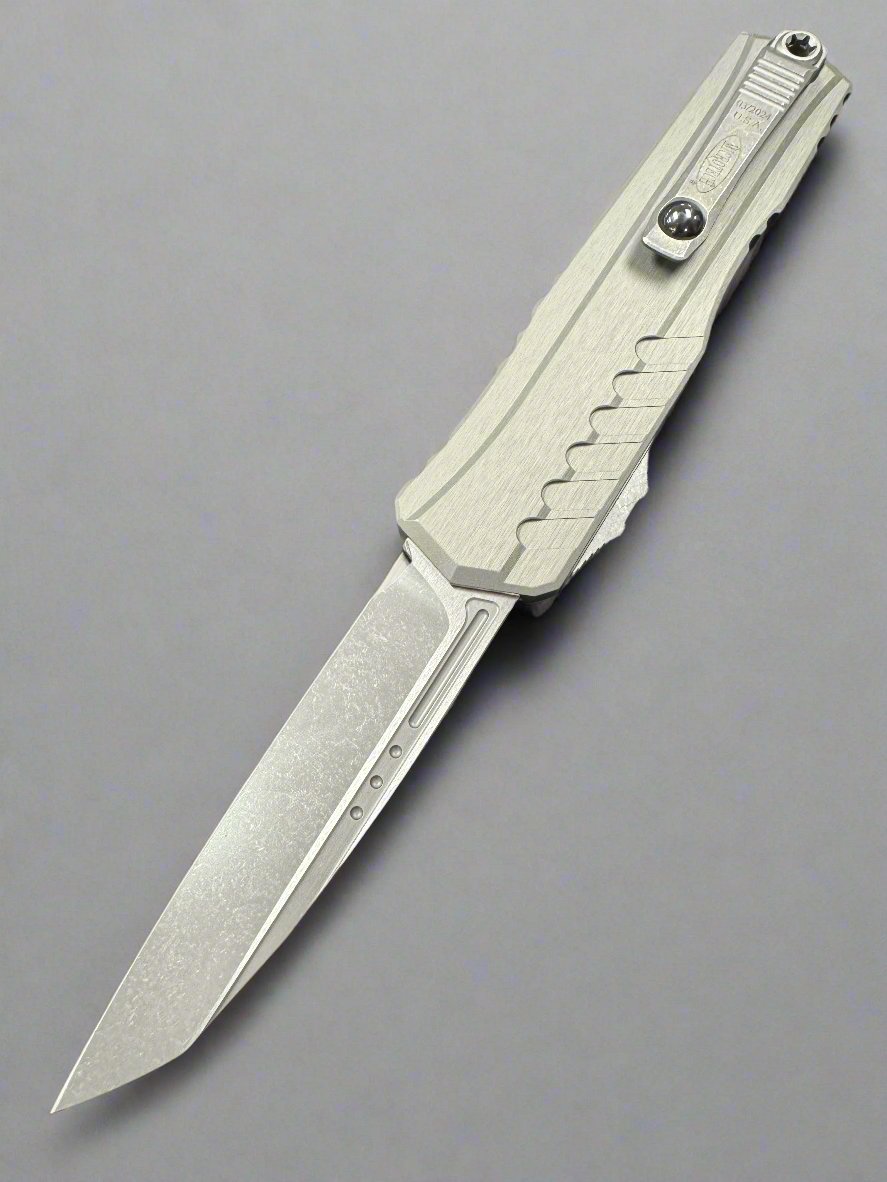 Microtech Cypher II S/E Natural Clear Apocalyptic Standard 1241-10APNC