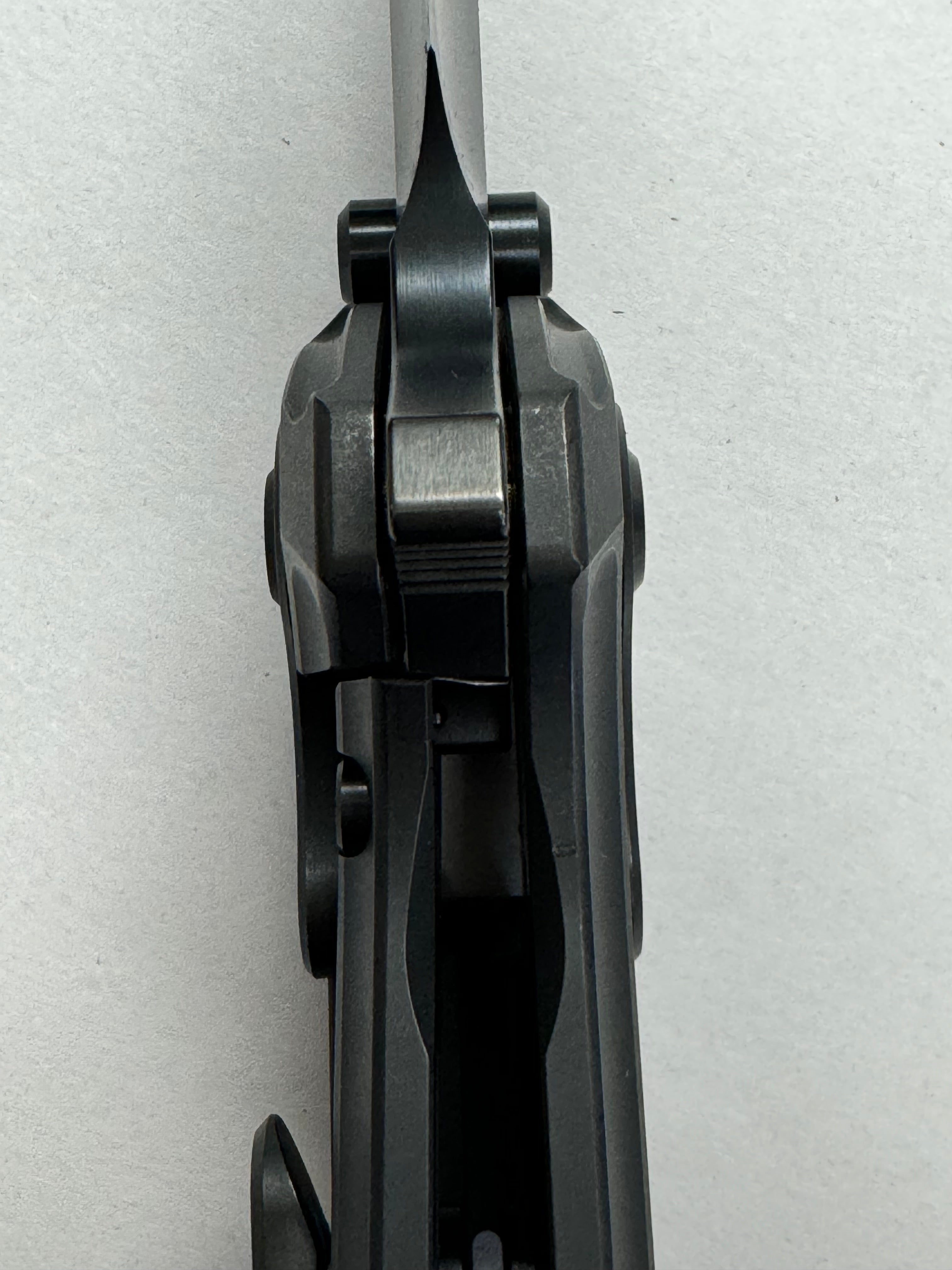 Reate T1000 V2 Flipper DLC Milled Titanium & DLC Recurve M390