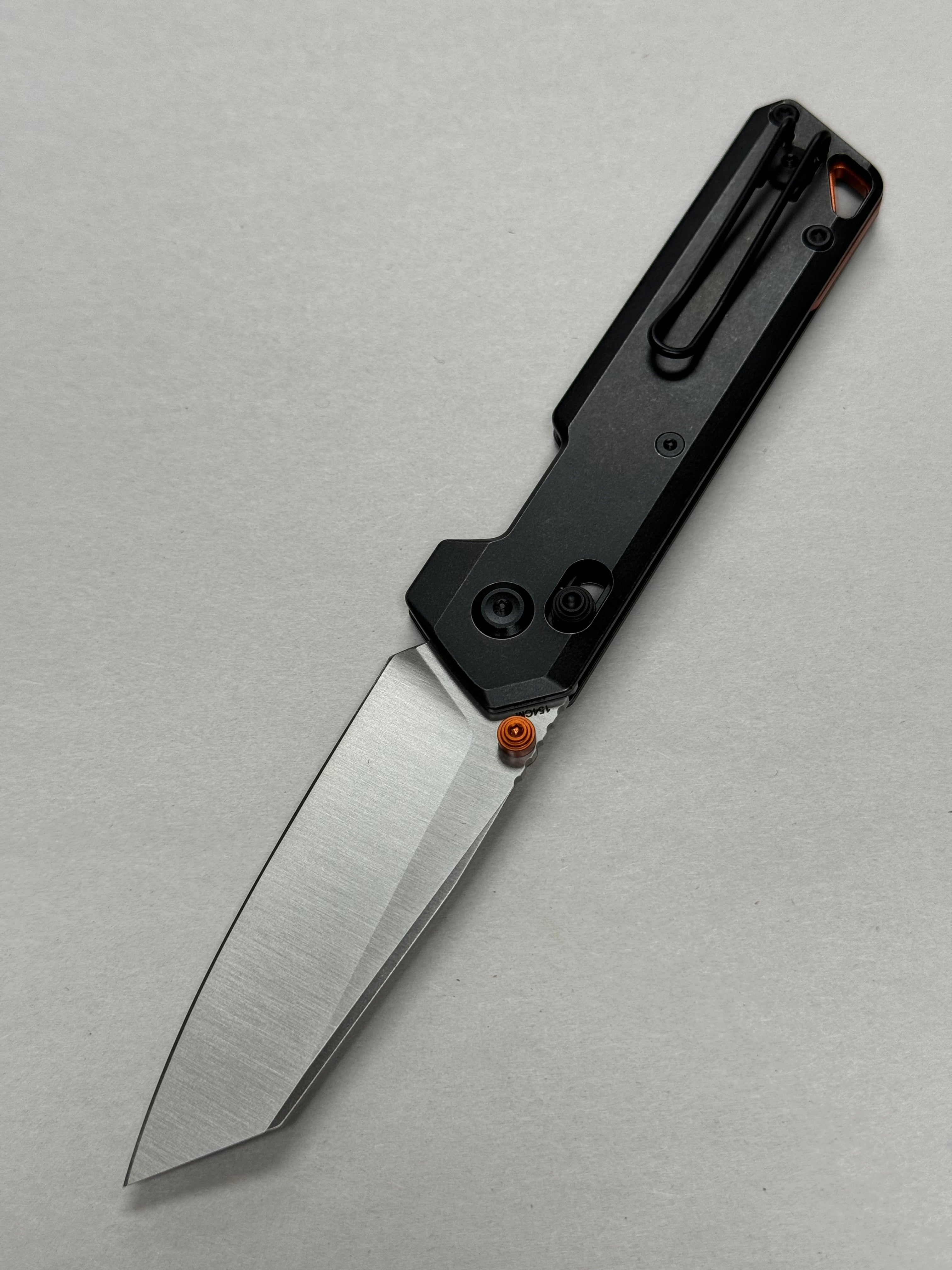 Vosteed Parallel- Crossbar Lock (2.90" 154CM Blade & Titanium Handle) - A3502 Satin Blade