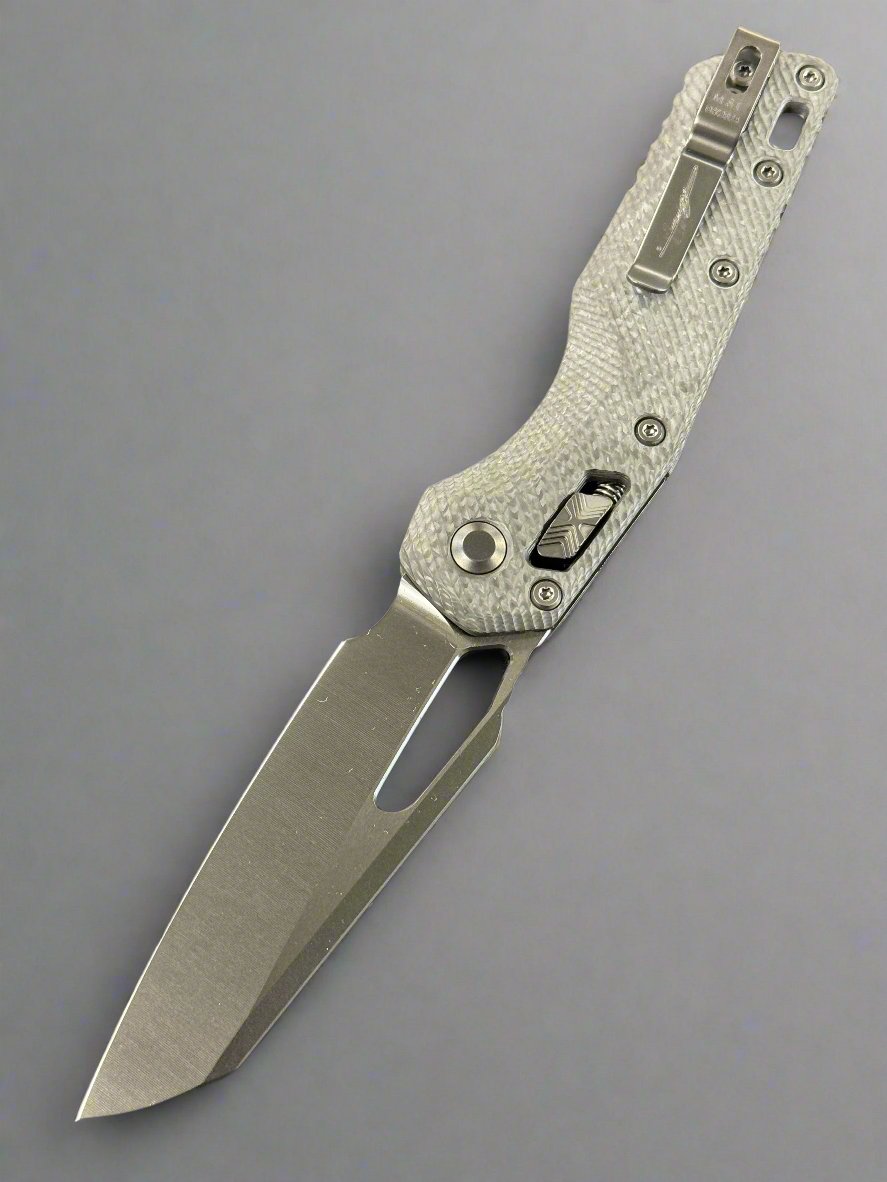 Microtech Knives MSI RAM LOK Carbon Fiber & M390MK DLC Standard 210-1 DLCTCFS