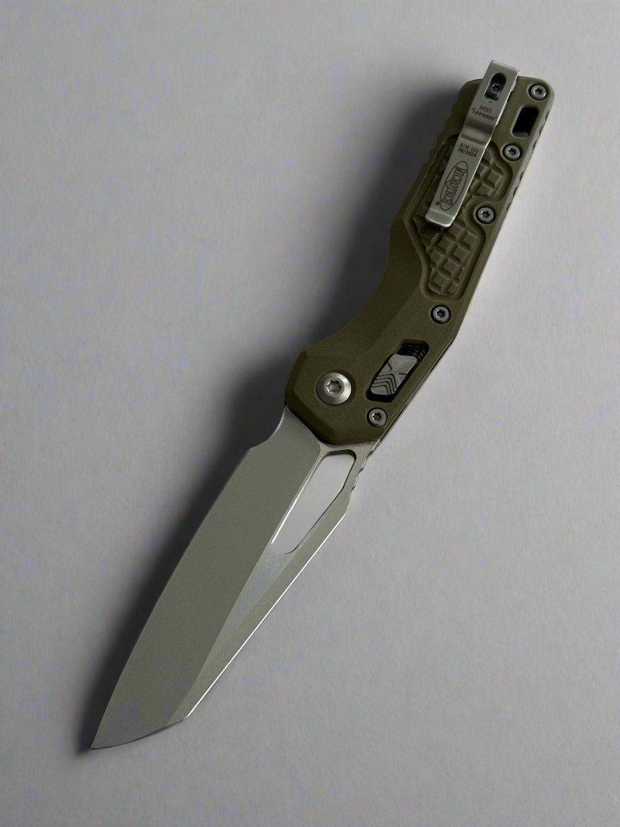 Microtech Knives MSI Lawnman RAM LOK Frag OD Green G-10 & M390MK 210-10 FRGTODLM