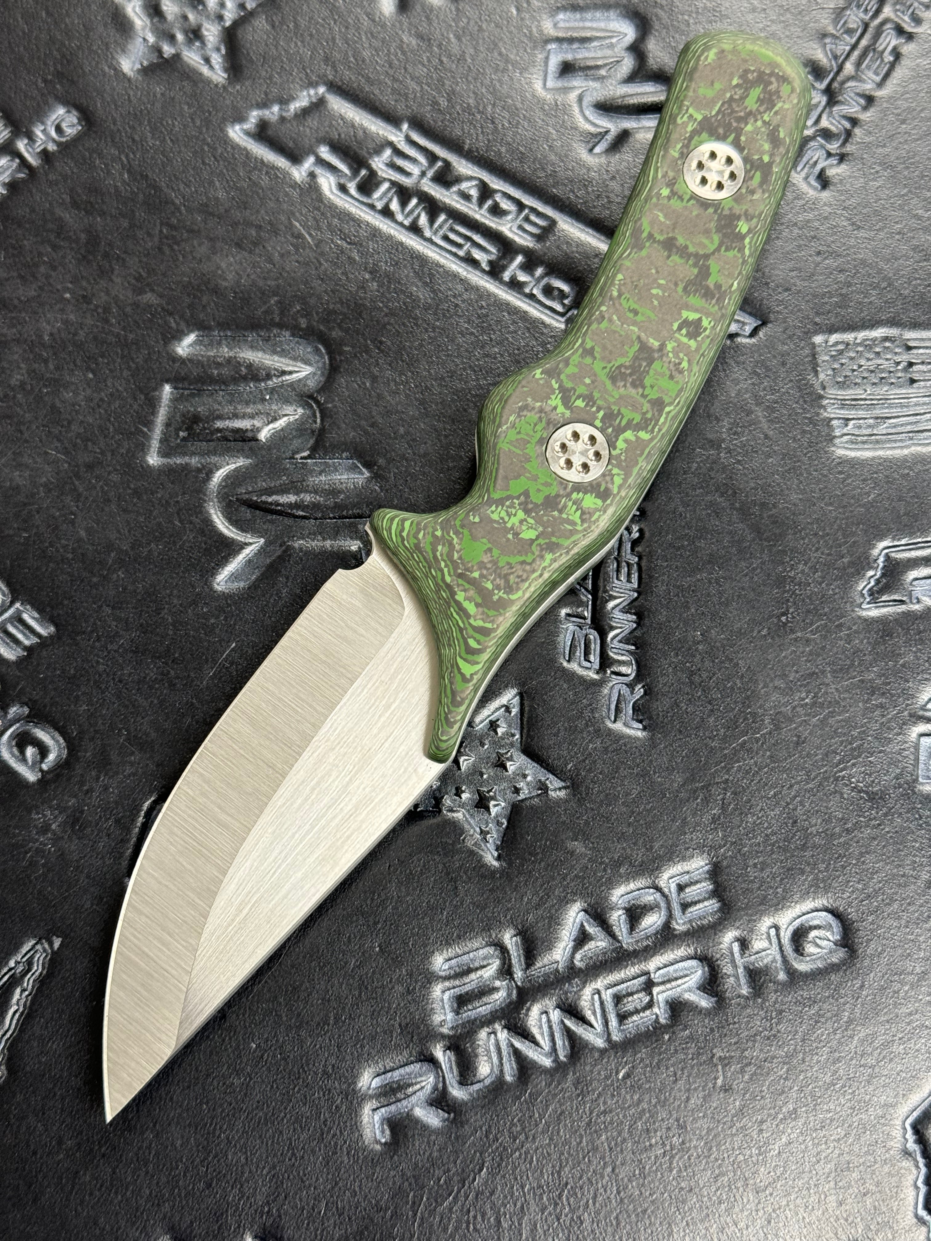 Beans Blades Fixed Javelin M390 Fat Carbon Jungle Wear