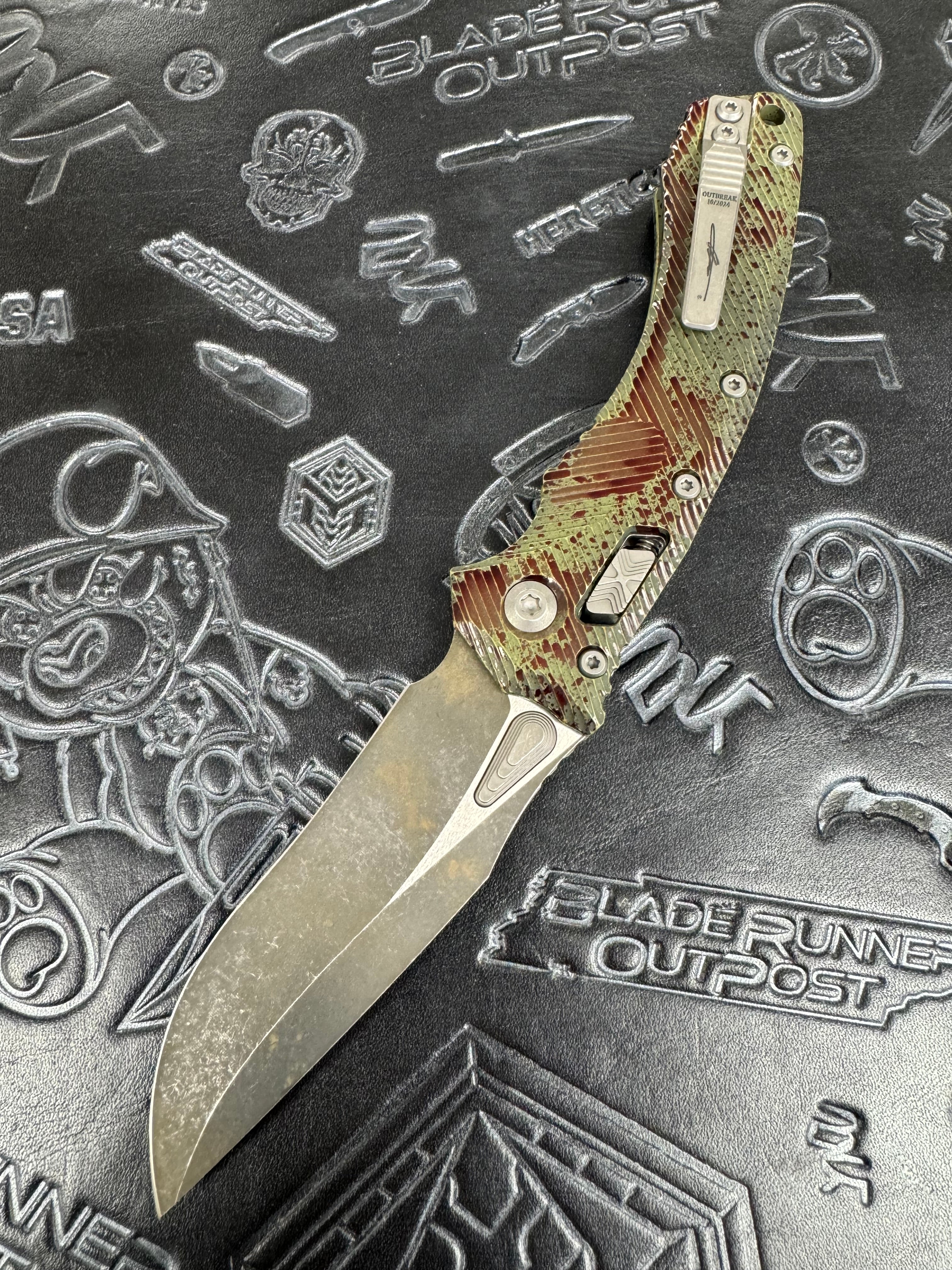 Microtech Amphibian Outbreak Ram-Lok Knife (3.9" SW) 137RL-1 FLOBS