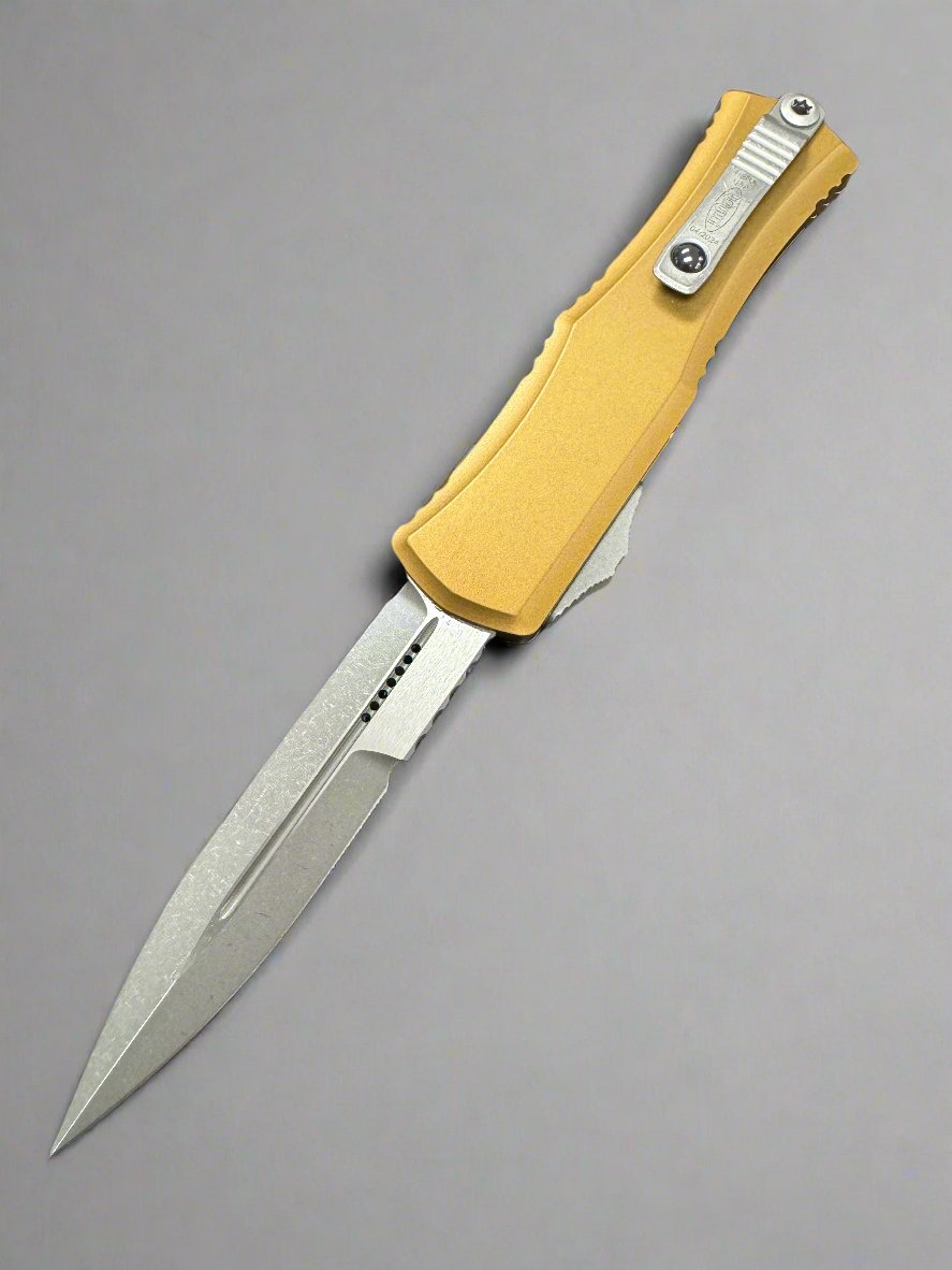 Microtech Knives Mini Hera Apocalyptic Bayonet M390MK w/ Tan Handle 1701M-10APTA