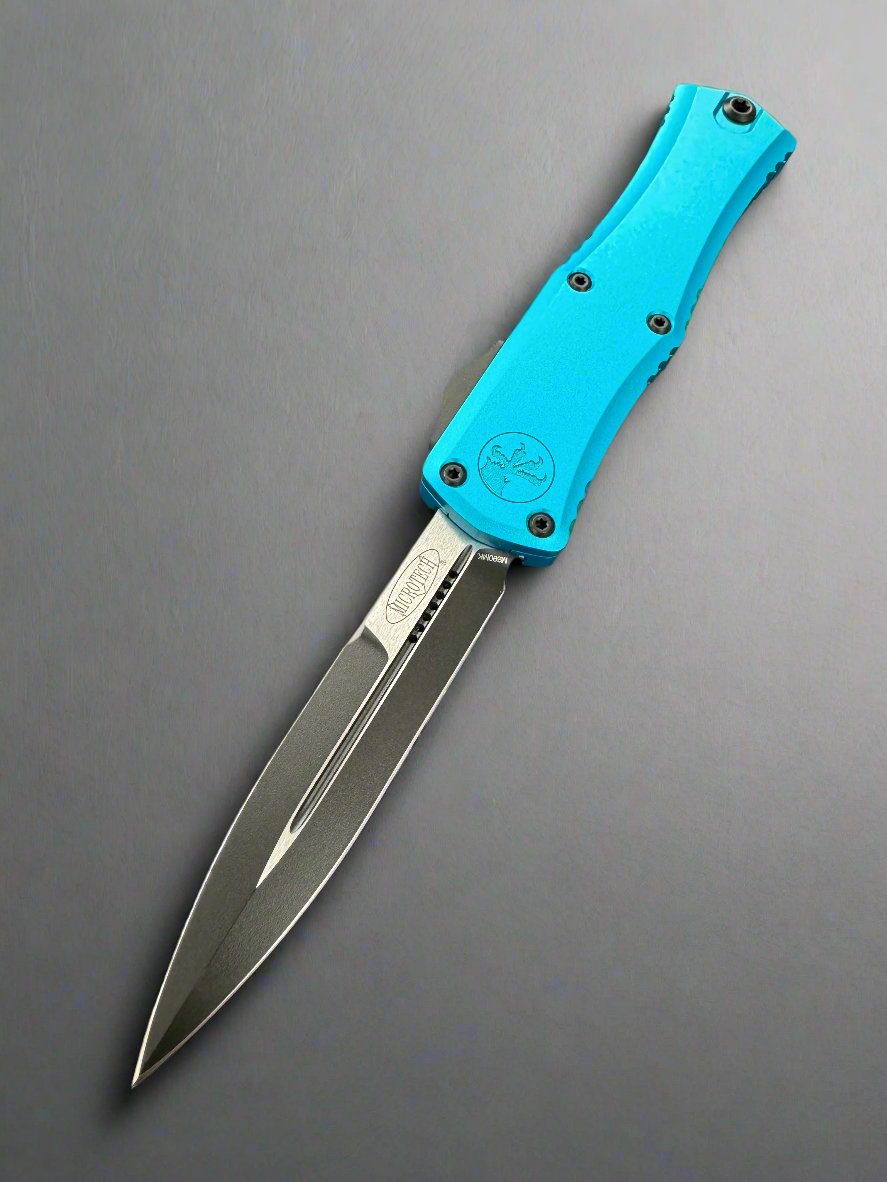 Microtech Knives Mini Hera Turquoise Standard w/ Bayonet M390MK 1701M-1TQ