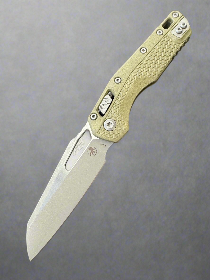 Microtech Knives MSI RAM LOK OD Green Polymer & M390MK Apocalyptic Standard 210T-10 APPMOD