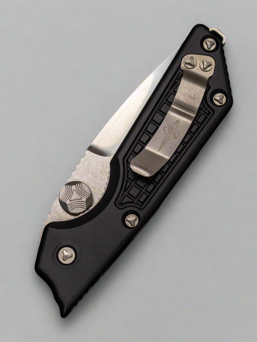 Pre Owned Marfione Custom Strider MSG 2 D/A Automatic Knife Hand Rubbed Satin See Pics