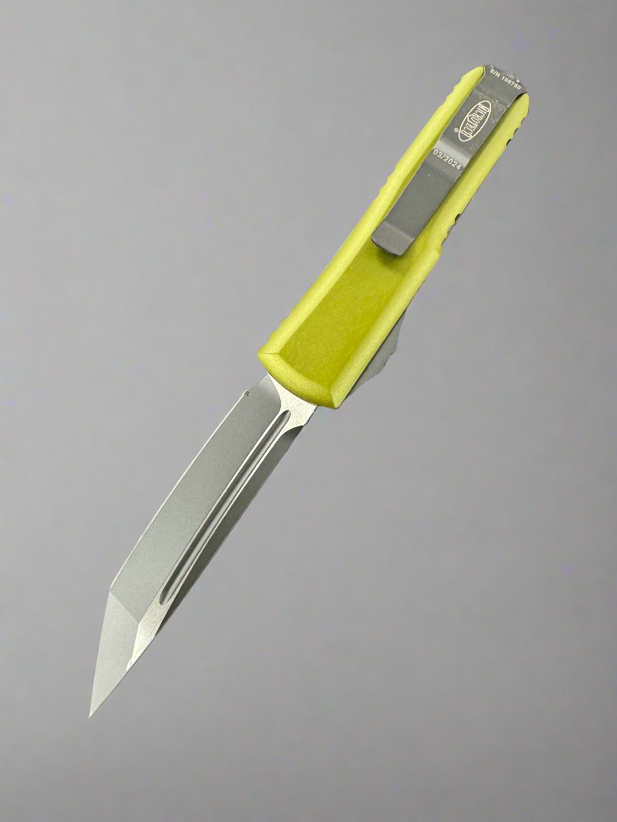 Microtech UTX-85 Tanto Black Standard & OD Green 233-1 OD