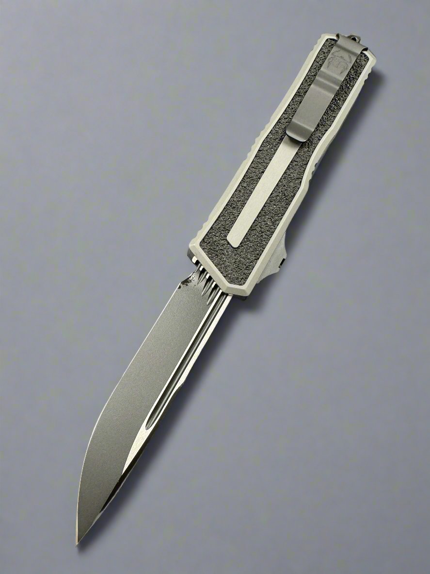 Microtech Scarab 2 Gen 3 - S/E Natural Clear Standard - Scarab II Gen III - 1278-1NC