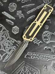 Microtech Scarab 2 D/E-S Gen III - Sand Tactical Standard - Scarab II Gen III - 1180-1 SN