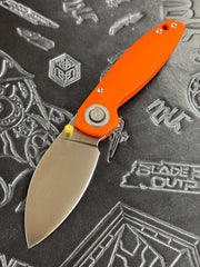 Vosteed Shilin Cutter™ - Vanchor Lock (2.90" 154CM Blade Satin & Norplex UltreX™  Orange G10 Handle) - A2801