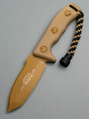 Pre Owned Like New Microtech Currahee Tanto Fixed Blade TAN 103-1TA