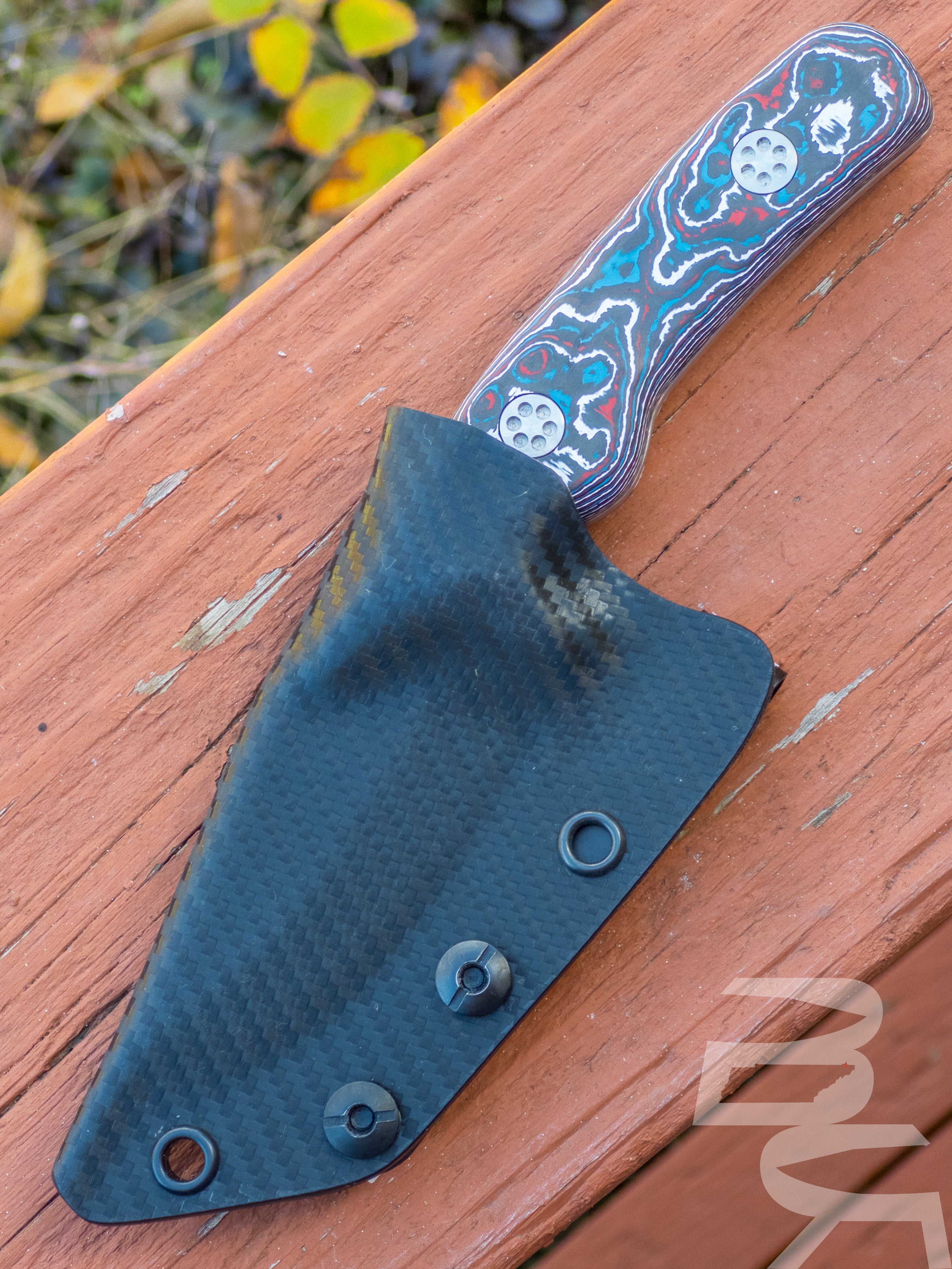 Beans Blades Fixed Javelin M390 American Carbon (Nebula)