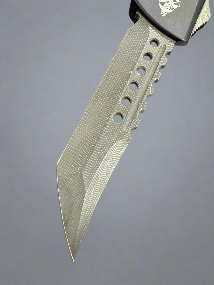 Pre Owned Marfione Combat Troodon Hellhound Herringbone Damascus CF Top DLC HW SN003