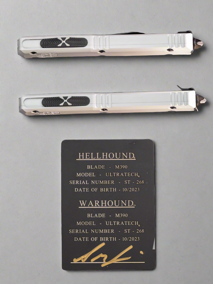 Microtech Ultratech Storm Trooper Hellhound & Warhound Set Signature Series 119-1SETSTDS