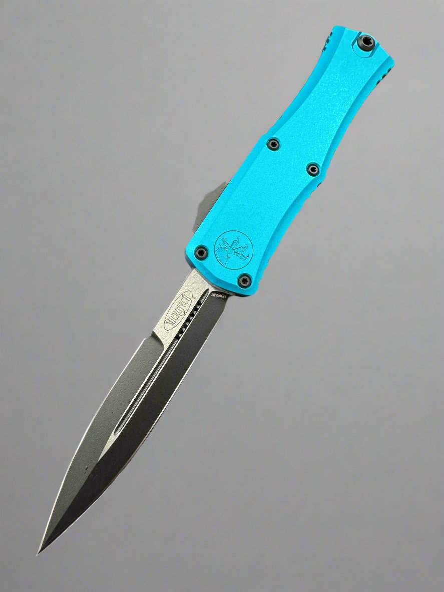 Microtech Knives Mini Hera Turquoise Standard w/ Bayonet M390MK 1701M-1TQ