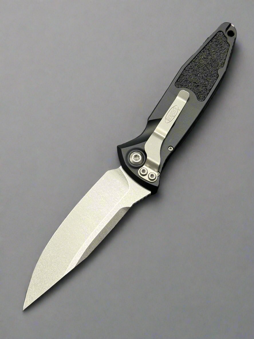 Microtech Socom Elite S/E Auto Stonewash Standard 160A-10