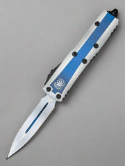 MICROTECH UTX-85 OTF KNIFE- CLONE TROOPER- DOUBLE EDGE- PLAIN EDGE 232-1 CO