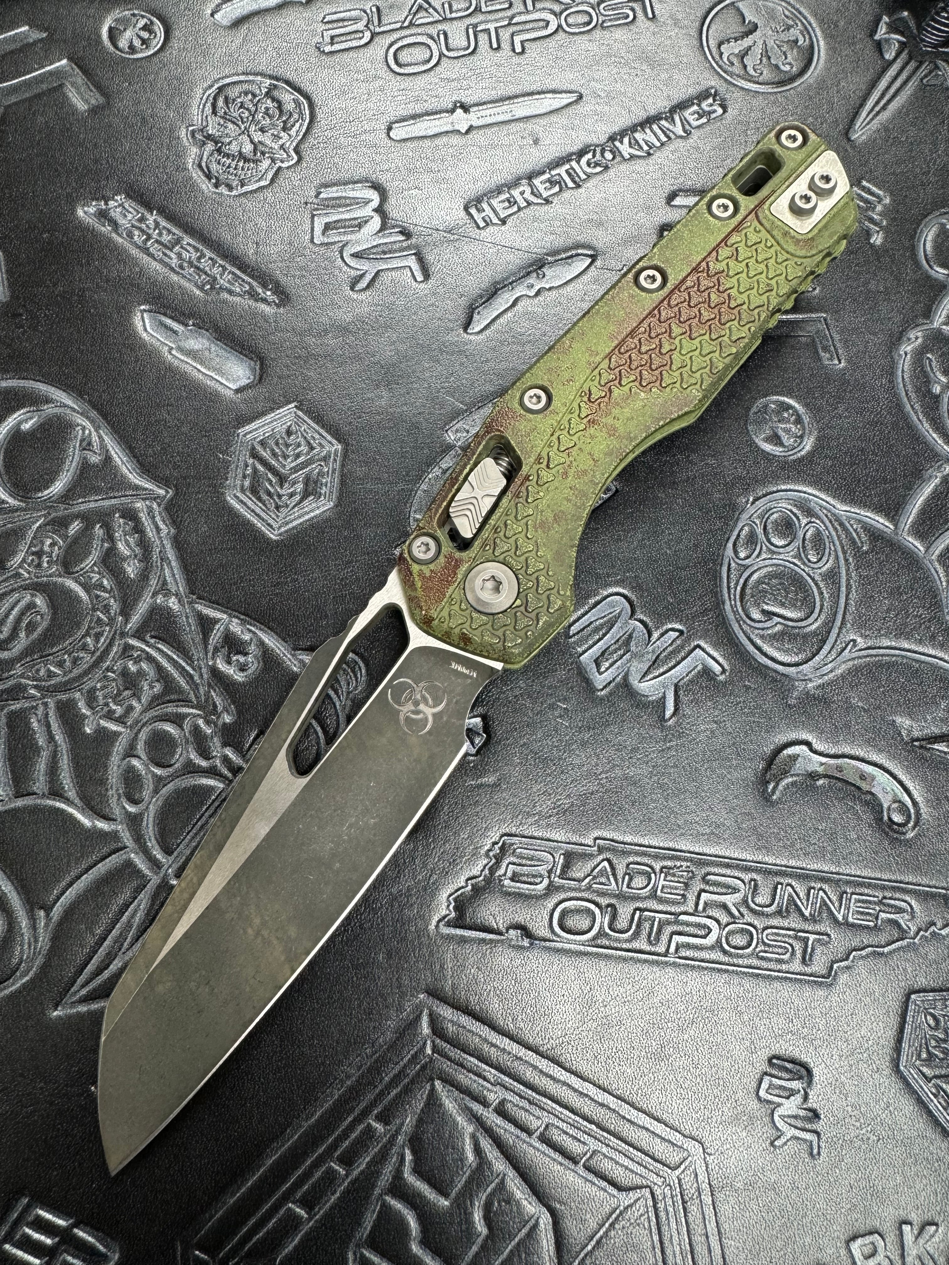 Microtech Knives MSI RAM LOK Outbreak Polymer & M390MK 210T-1 PMOBS