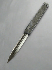 Heretic Knives Cleric II 2 DLC Tactical Double Edge Full Serrated Magnacut H020-6C-T