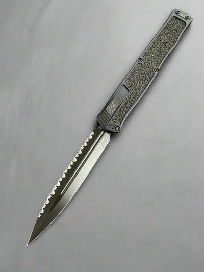 Heretic Knives Cleric II 2 DLC Tactical Double Edge Full Serrated Magnacut H020-6C-T