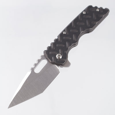 Attn2Detail Mercantile Mk.2 Bravo Medium Gen4 Hissatsu Rising Grind - Blackwash Treadplate Titanium  - Stonewash Satin Magnacut - A2D