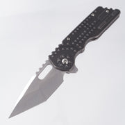 Attn2Detail Mercantile Mk.2 Large Gen4 Hissatsu Compound Grind - Blackened Tank Machining Titanium - Stonewash Satin Magnacut