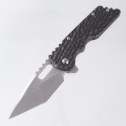 Attn2Detail Mercantile Mk.2 Large Gen4 Hissatsu Compound Grind - Blackened Hammered Titanium - Stonewash Satin Magnacut