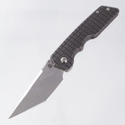 Attn2Detail Mercantile Mk.3 Large Gen4 Hissatsu Compound Grind - Blackened Contoured Frag Titanium - Stonewash Satin Magnacut