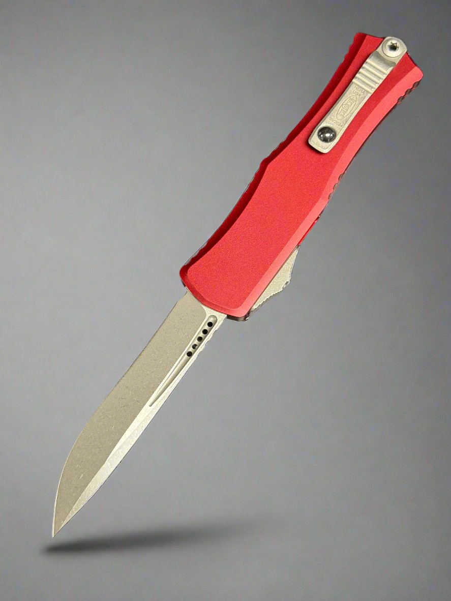 Microtech Knives Mini Hera Apocalyptic Recurve M390MK w/ Merlot Handle 1705M-10 APMR