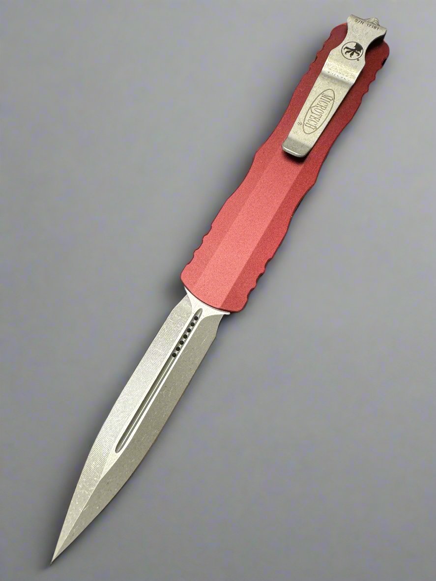 Microtech Dirac D/E Apocalyptic Standard & Merlot 225-10APMR