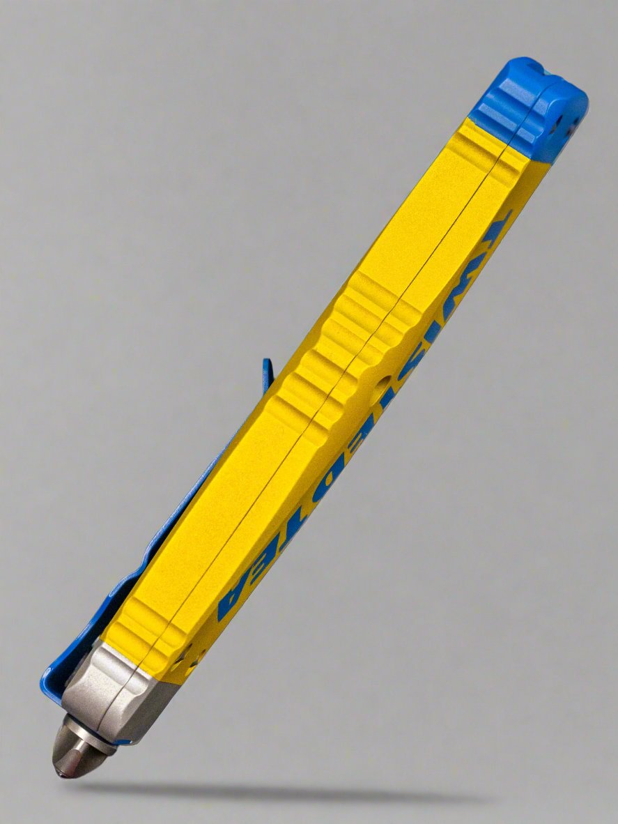 Pre Owned Microtech Combat Troodon 142-3TT D/E Full Serrated Limited Edition Twisted Tea Discontinued