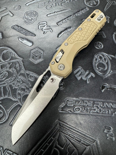 Microtech Knives MSI RAM LOK Frag Tan G-10 & M390MK 210-10 FRGTTA