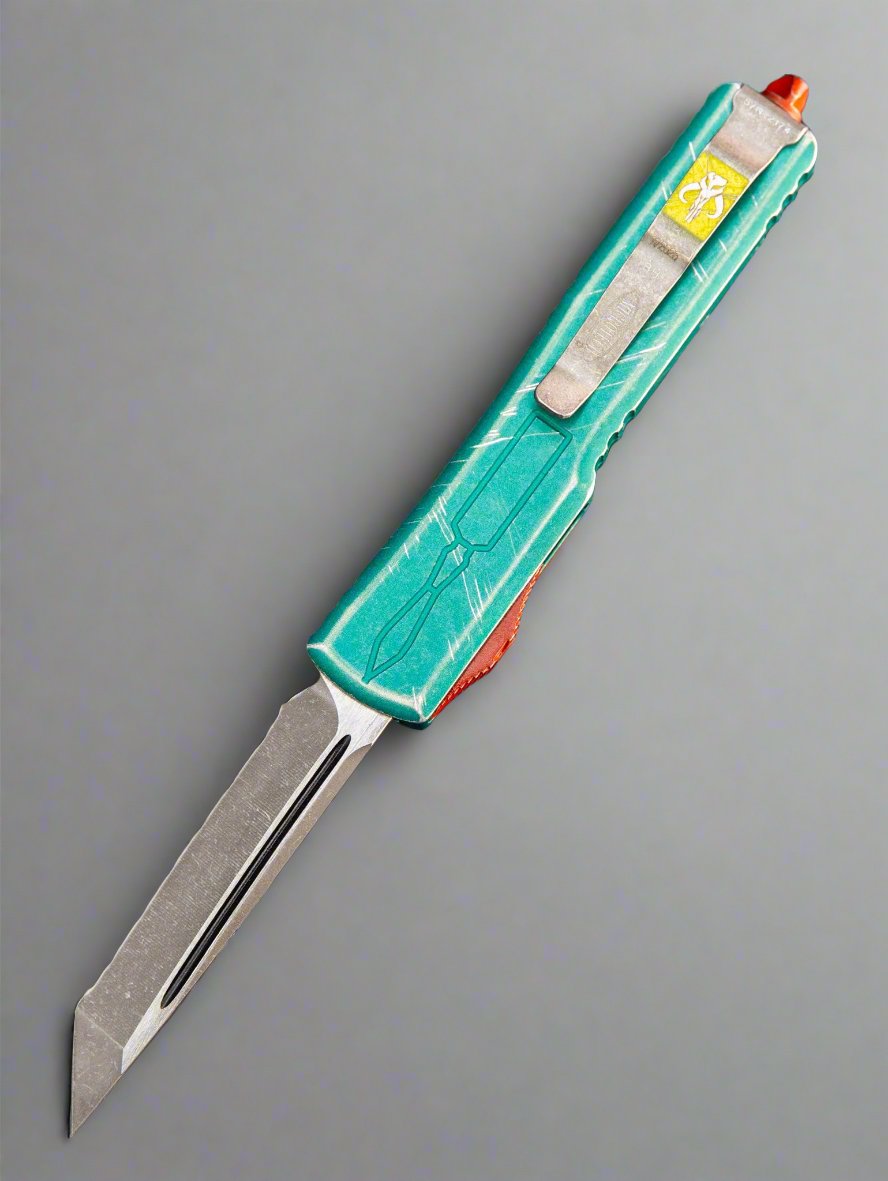 Microtech UTX-70 149-12BH Star Wars Bounty Hunter Tanto Full Serrated *