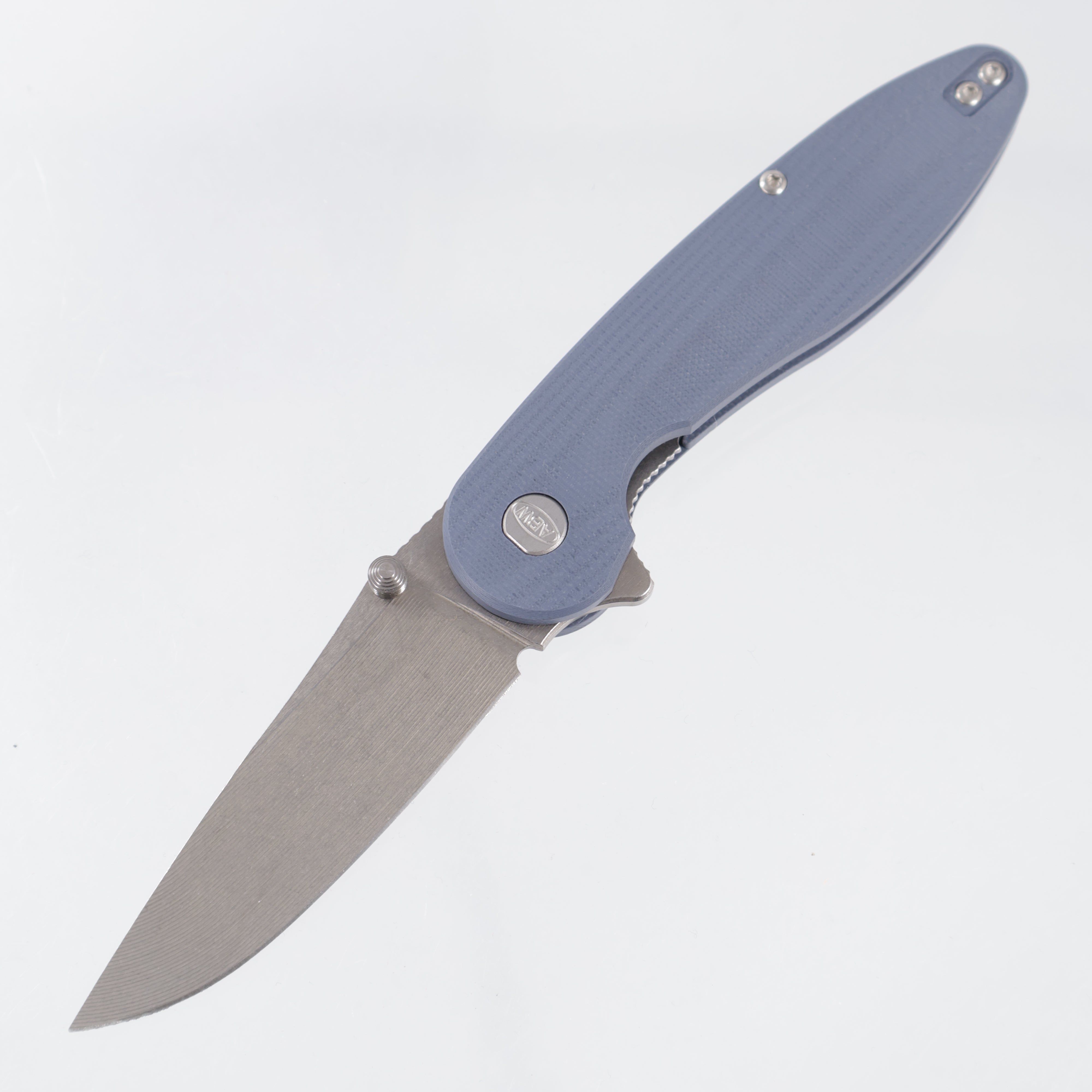 American Blade Works Model 1 V7 Drop Point - Slate G10 - Stonewash Magnacut