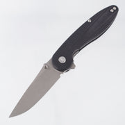 American Blade Works Model 1 V7 Drop Point - Black G10 - Stonewash Magnacut