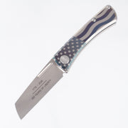 American Blade Works Slipjoint - USA Flag Titanium - 1776-2026 Stonewash Magnacut - 250th Anniversary Edition