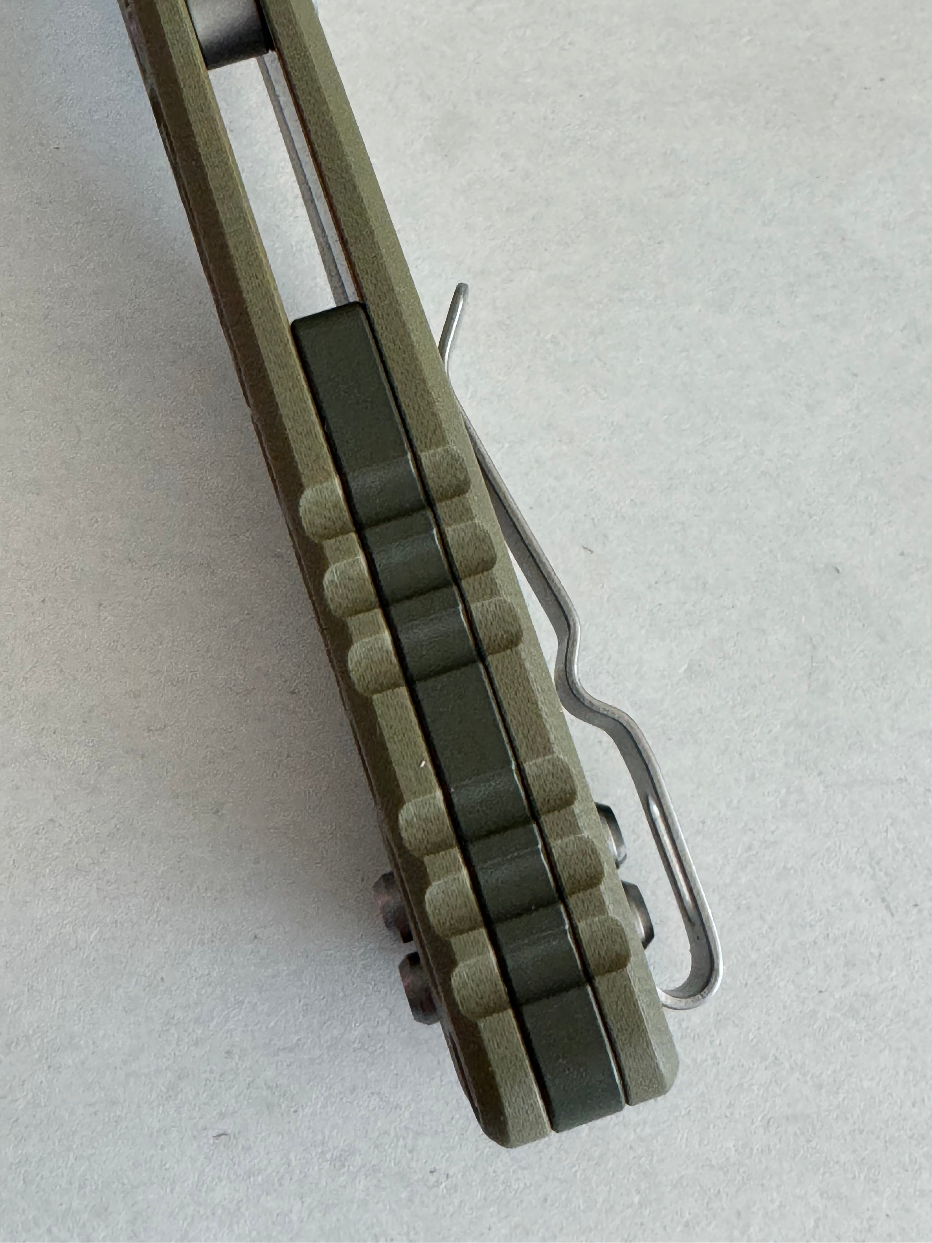 Microtech Knives MSI Lawnman RAM LOK Frag OD Green G-10 & Full Serrated M390MK 210-12 FRGTODLM