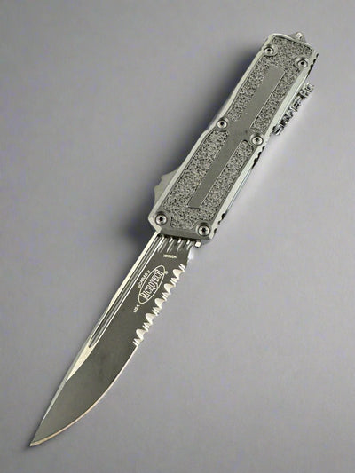Microtech Scarab 2 Gen 3 - Tactical S/E Partial Serrated - Scarab II Gen III - 1278-2 T