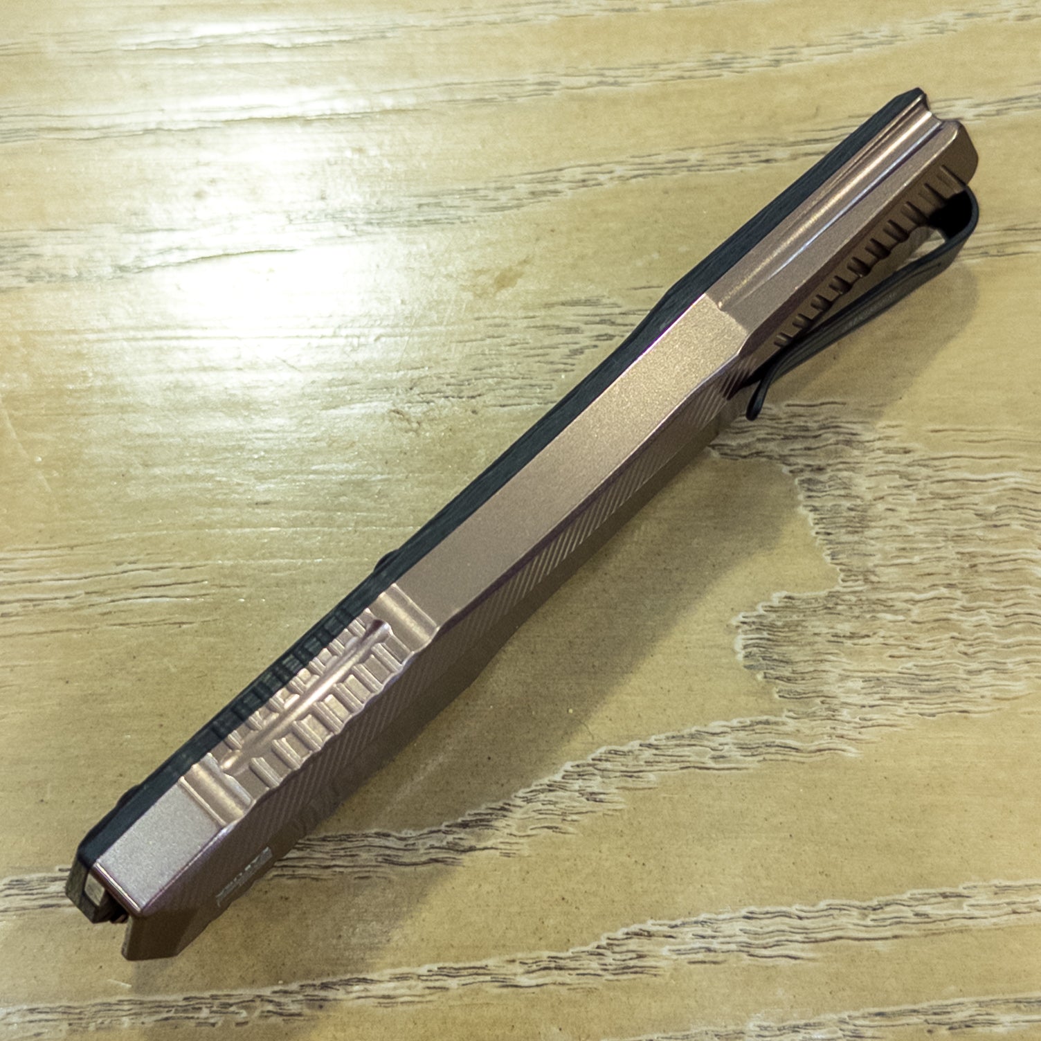 Kershaw Livewire - Cruwear Composite Blade - Carbon Fiber & Bronzed Aluminum - Blade Show 2026, 9000BS26